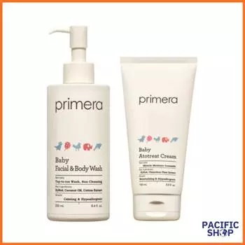 [Primera] Детское средство для умывания лица и тела 250 мл, Детский крем Atotreat 150 мл Body Wash 250ml