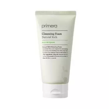 Primera Natural Rich Cleansing Foam Large Capacity, 150ml, 2 units