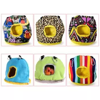 Принадлежности для домашних животных, круглое теплое птичье гнездо, птичье гнездо для попугаев, теплое хлопковое гнездо, птичье гнездо, птичий гамак S