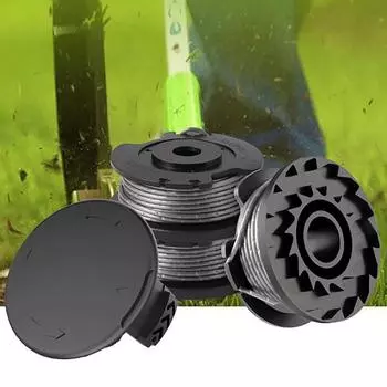 Принадлежности для кошения F016800569/F016800385 Замена катушки, насадки для травы и веревки для травы One Size чёрный