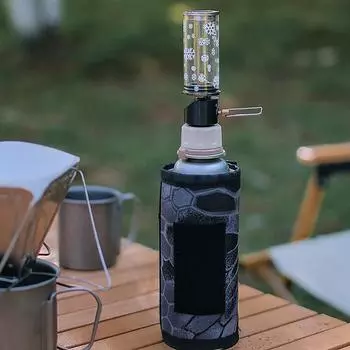 Принадлежности для печей, походная плита для кемпинга, газовый баллон, адаптер для газовой горелки, пикниковая плита, адаптер-конвертер для добавки пропана белый