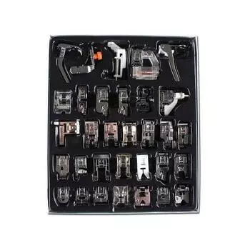 Принадлежности для швейных машин, 32 шт., лапки для швейных машин, комплект ножек