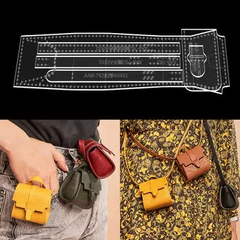 Принадлежности для выкроек для рукоделия из кожи Шаблон для рукоделия из кожи для дизайнеров-ремесленников