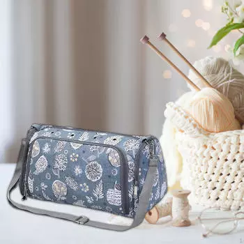 Принадлежности для вышивания Хранение вязаных крючком Сумка на плечо Пряжа Outlet Design Organizer