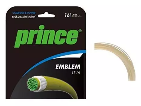 Prince Hard Tennis String Emblem LT 7JJ017 Natural (046)