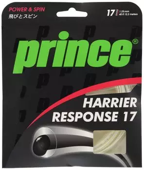 Prince Hardball Tennis Gut Harrier Response 17 7JJ032 Clear White