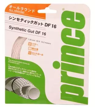 Prince Synthetic Gut Duraflex 16 White 7J72001