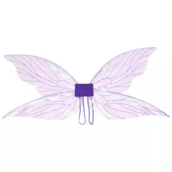 Princess Angel Wing Durable Fairy Wings Costume Masquerade Festive Party Props чёрный
