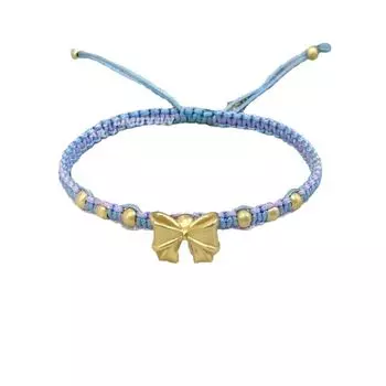Princess on the Run Pure Silver 999 Bows Bracelet Wrist Chain New Year Woven Red Rope Sterling Silver Girlfriends Female Birthday Present Blue