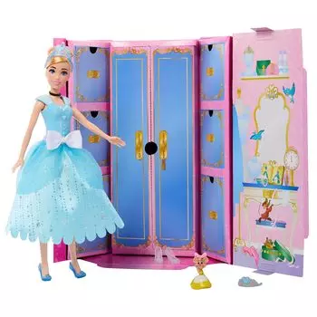 Princess Secret Dress Up Cinderella Dress Up with Accessories for 3 age and seniors Blue JCR96 Disney/Disney Doll/House