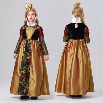 Принцесса Дети Девочки Косплей Платье Косплей Костюм Для Вечеринки Хэллоуин Фестиваль Тюль Полиэстер Хэллоуин Карнавал Маскарад 120