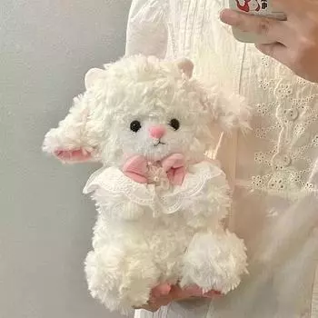 Принцесса Кашемир Милая Овечка Кукла Креативная Кукла Розовая Нежная Овечка Кукла Для Девочек Подарок Подруге Подарок на День Рождения 25cm