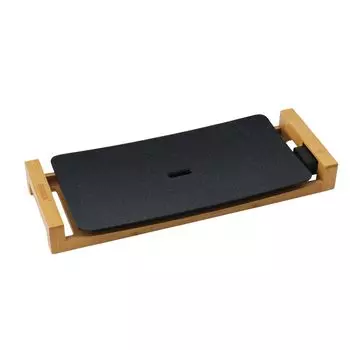 Принцесса Стол Гриль Каменная Черная Плита Керамическая Большая Якинику Дымостойкая Регулировка Температуры Легко мыть Домашняя Вечеринка Роскошь Милая Для 4 Человек