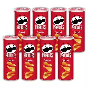 Pringles Kellogg Pringles Umashio M банка 105 г x 8 шт. красный