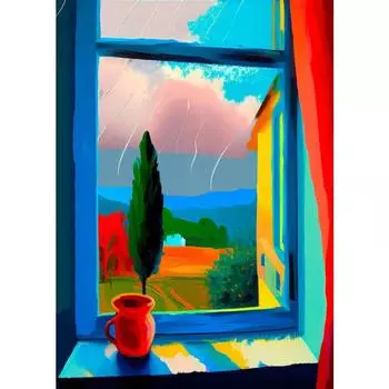 Принт бассейна на закате в Палм-Спрингс, ретро-архитектура, постер, настенное искусство, холст, печать, меланхоличные картины, коттедж, бохо, домашний декор 21cm30cm NoFrame