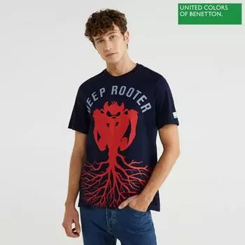 Принт Benetton Tom на футболке 1s 3mi5j18j3 016 016/L