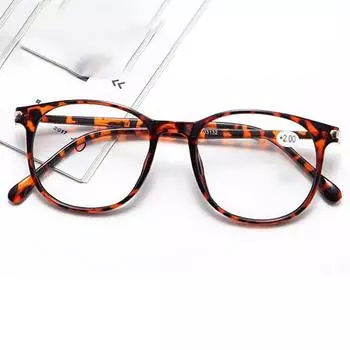 Print Black Frame Resin Reading Glasses Anti-Radiation Presbyopic Glasses Women s Reading Glasses grey-+300