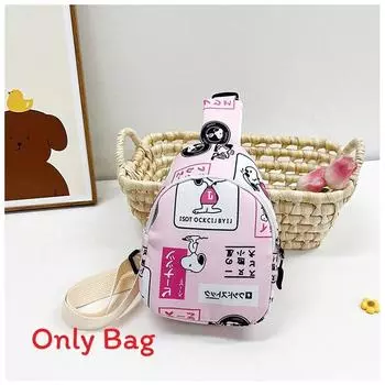 Print Cartoon Animal Shoulder Bag With Waterproof Material Children For