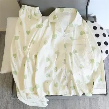 Print Geometric Pants Set Ladies Home Wear Suit Autumn Spring Pajamas Women Sleepwear Loungwear Homewear Clothes Pajama XXL