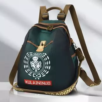 Рюкзак Oxford с принтом, легкая дорожная сумка через плечо, многофункциональная женская сумка большой вместимости красный