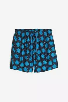 Printed swim shorts