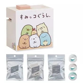 Принтер этикеток King Jim для смартфонов Lite Sumikko Gurashi Set с 3 лентами Tepura LR30SG3S-RY