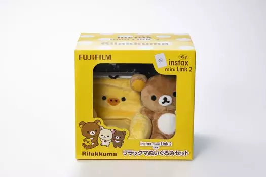 Принтер для смартфона FUJIFILM Instax instax mini Link2 INS MINI LINK2 RILAKKUMA Rilakkuma, набор плюшевых игрушек