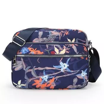 Принтованная наплечная сумка большой вместимости женская сумка многосекционная сумка для матери среднего возраста