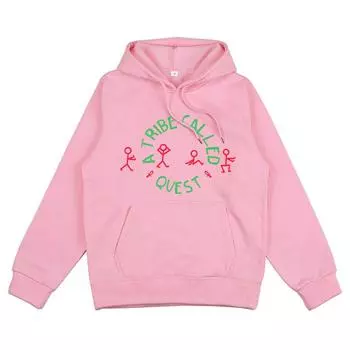 Принтованная толстовка ATCQ Толстовки Funko Свитшоты Для осени/зимы Повседневная Удобная одежда Moletom Женская Мужская Топ Худи S