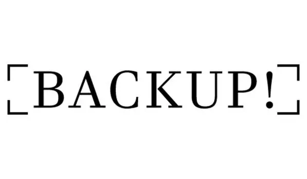 Printtoo Backup Self Inking Rubber Stamp Pre-Inked Office Stamp - Home Office Business Канцелярские товары, черный - 42 x 9 чёрный