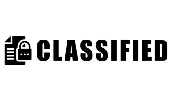 Printtoo Classified Self Inking Rubber Stamp Pre-Inked Office Stamp - Home Office Business Канцелярские товары, черный - 42 x 9 чёрный