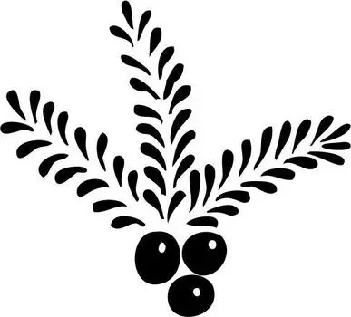 Printtoo Craf Textile Leaves Design Square Wooden Rubber Stamp Scrap-booking-2 x 2 2 x 2 Inches коричневый