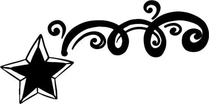 Printtoo Diary Card Scrap-booking Star & Swirls Design Square Wooden Rubber Stamp-2 x 2 2 x 2 Inches коричневый