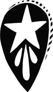 Printtoo Diary Card Star Pattern Square Wooden Rubber Stamp Scrap-booking-2 x 2 2 x 2 Inches коричневый