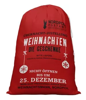 Printtoo Large Drawstring Canvas Bag Christmas Sack Bags Santa Gift Sack Custom Party Favor 2 Pcs 27x20 Inch 27 x 20 Inches бежевый