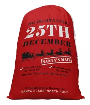 Printtoo Large Drawstring Canvas Bag Christmas Sack Bags Santa Gift Sack Custom Party Favor 2 Pcs 27x20 Inch 27 x 20 Inches бежевый