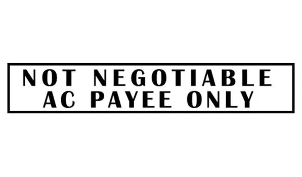 Printtoo Не подлежит обсуждению Ac Payee Only Self Ink Rubber Stamp Pre-Inked Office Stamp - Home Office Business Канцелярские товары, черный - 42 x 9 зелёный