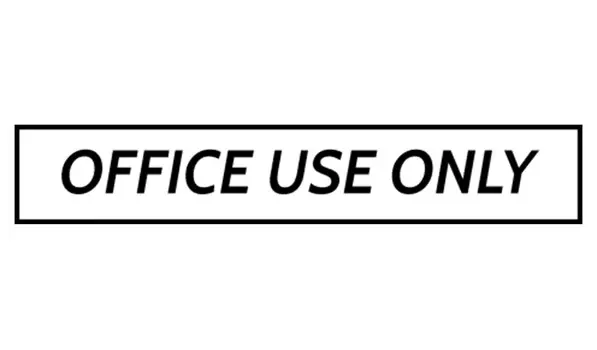 Printtoo Office Use Only Self Ink Rubber Stamp Pre-Inked Office Stamp — Home Office Business Канцелярские товары, черный — 42 x 9 зелёный