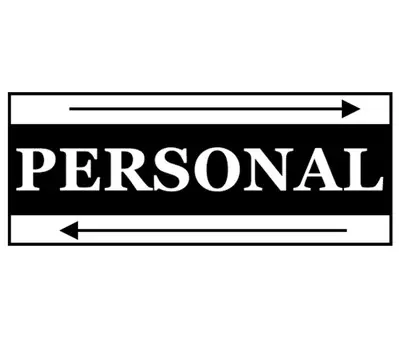 Printtoo Personal Self Ink Rubber Stamp Pre-Inked Office Stamp- Home Office Business Канцелярские товары, 47 x 20 мм красный