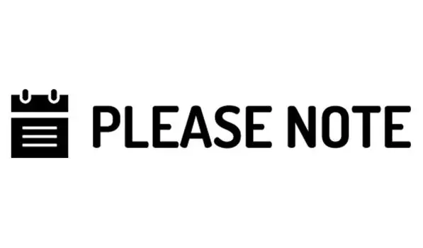 Printtoo Пожалуйста, обратите внимание Самокрасящийся резиновый штамп Предварительно чернильный офисный штамп - канцелярские товары для домашнего офиса, черный - 42 x 9 чёрный