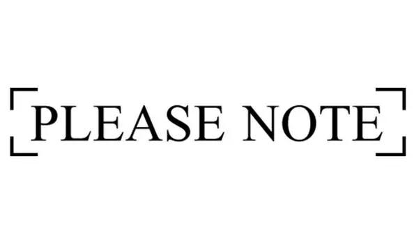 Printtoo Пожалуйста, обратите внимание Самокрасящийся резиновый штамп Предварительно чернильный офисный штамп - канцелярские товары для домашнего офиса, черный - 42 x 9 чёрный