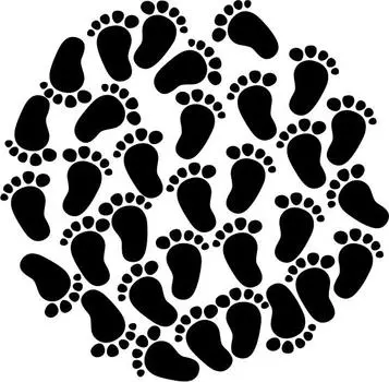 Printtoo Scrap-booking Изготовление круглых деревянных резиновых штампов для стопы-2 2 Inch коричневый