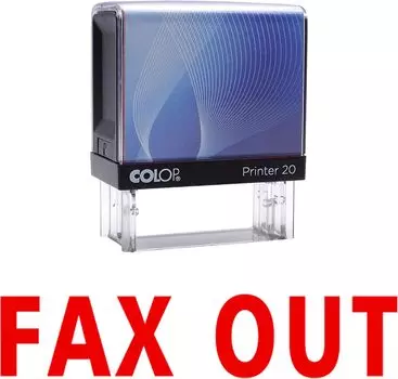 Printtoo Self Inking Rubber Stamp Custom Colop Office Stationary P20 Mini Stamper 14 mm x 38 m чёрный