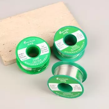 Припой оловянная проволока Экологичная Низкая температура плавления Необходима Бессвинцовая/Свинцовая припойная оловянная проволока as the picture