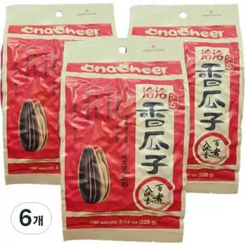 Приправа со вкусом семян подсолнечника ChaCha, 228 г, 6 шт., корейские орехи