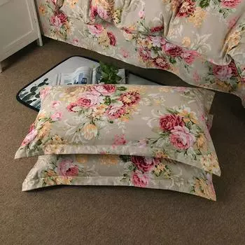 Приятные для кожи наволочки с начесом Пара высококачественных больших одинарных двойных наволочек высокой плотности