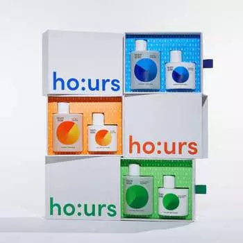 Природа Республика хо:urs Набор лосьонов и средств для мытья тела (3 варианта) Morning Moss