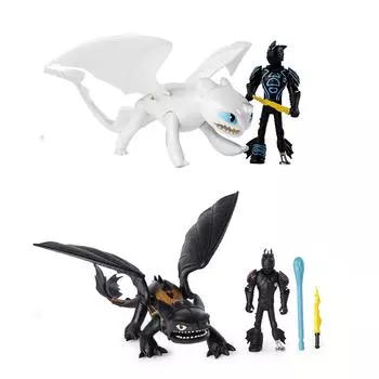 Приручить дракона Ночной светильник имеет функцию Кукла набор карт ручной работы игрушка One Size