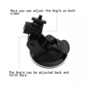 Присоска для экшн-камеры, аксессуары для автомобильного крепления, стеклянный держатель монопода