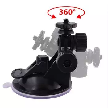 Присоска для экшн-камеры Аксессуары для Gopro Sony Action Cam Аксессуары Крепление для спортивной камеры Hero 9 8 7 6 5 4 CHINA